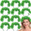 St. Patrick's Day headband green flower 1 piece 7