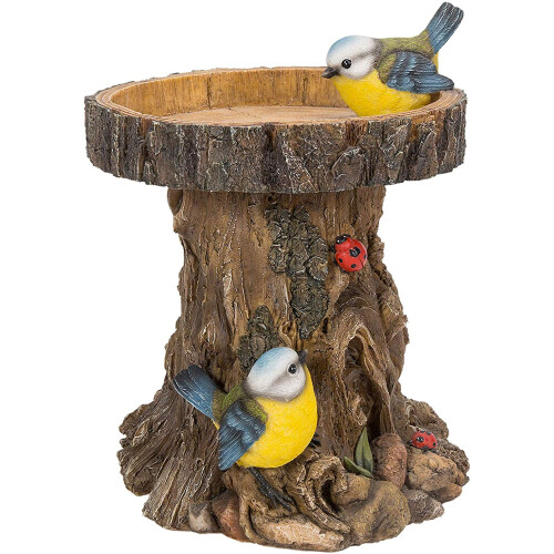 Vivid Arts Treetrunk Feeder Blue Tit - Size B