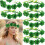 St. Patrick's Day headband green flower 1 piece 8