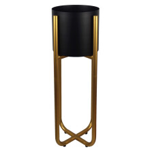Leaf Metal Planter