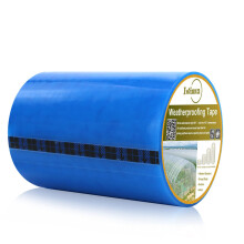 Iwinna Greenhouse Repair Tape, Extra Strong Polytunnel Polythene Blue Clear Waterproof Tape (150-25)