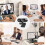 Webcam W66USB com foco automático para laptops, com resolução opcional de 1080p/2K/4K e microfone digital integrado. 7