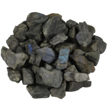 Shanxing Natural Rough Stones Crystals for Cabbing,Tumbling,Polishing & Reiki Crystal Healing,Labradorite(1 pound,about 460 gram)