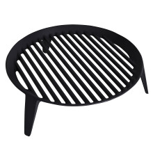 Mors? Tuscan Grill Grate 2.0 - cast iron grill grate, grill attachment for barbecue and outdoor oven, in a clean design, ? 31.8 cm, black