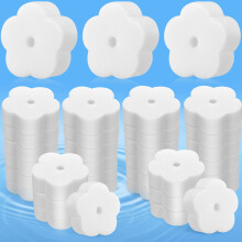 Patelai 40 Pcs Hot Tub Sponge Spa Cleaning Sponges for Hot Tub Oil Absorbing Cleaning Scum for Spa, Bathtub and Swimming Pool to Soak up Oils Bathtub