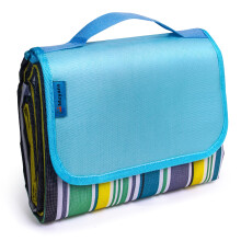 Muyans Picnic Blanket 200 x 200 cm, Waterproof Picnic Blanket Large, Foldable Beach Blanket Washable Picnic Mat with Carry Handle for Garden, Picnic,