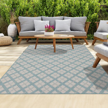 homeart Outdoor Rugs | Easy-Cleaning Indoor & Outdoor Area Rugs for Porch, Deck, Balcony, Garden, Picnic, Kitchen, Hallway | UV & Weather-Resistant