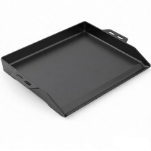 GFTIME 48 x 36 cm Cast Iron Plancha Grill Plate, Universal Grill Plate for R?sle Videoro, Weber, Enders, Campingaz, Napoleon, Tepro, Taino Gas Grill,