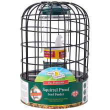 Walter Harrison's Bird Feeder Wild Bird Feed Protector Squirrel Proof Hanging Seed Feeder for Garden - 20 cm