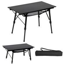 Portal Camping Tables That Fold up Picnic Table Folding Portable with Height Adjustable Legs Collapsible BBQ Table 3ft Aluminium Rollup Outdoor