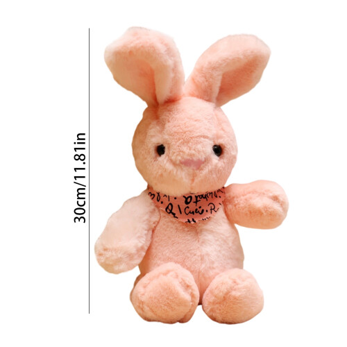 Peluche Lapin Pastel – Douce et câline, 1 pièce 1