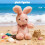 Peluche Lapin Pastel – Douce et câline, 1 pièce 3