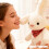 Peluche Lapin Pastel – Douce et câline, 1 pièce 4