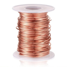 Antesen 65 Feet Electroculture Gardening Antenna Pure Copper Wire Gardening Coil Bare Wire 16 Gauge 99.9% Soft Copper Wire Stakes for Gardening