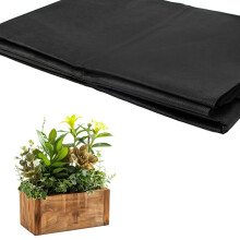 WEXFFU Fabric Liner for Large Veg, Plant Trough Liners Raised Bed Liner, 210 x 162cm Outdoor Non Woven Liner for Wooden Planter for Growing