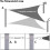 Kit de ferragens para vela de sombreamento de 6 polegadas para instalação de vela de sombreamento triangular e retangular, kit de ferragens para 4