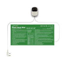 LEVSON Seedling Heating Mat 30W, Waterproof 10.24?21.46", 15?60?C with Thermostat & 0?12H Timer, Heated Propagator for Plants, Seedlings, Reptiles,
