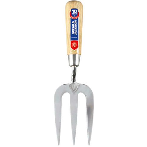 Spear & Jackson Spear & Jackson 3060WF Neverbend Stainless Weed Fork, Blue, 26 x 7.5 x 5 cm