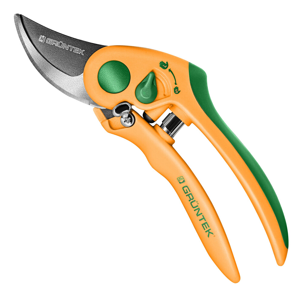 Gr?Ntek Secateurs Flamingo, Teflon Coated Blade, Adjustable Width, Bypass Pruning Shears, Anti-Slip Handle 5051224450091