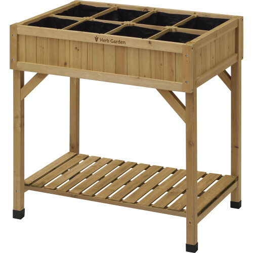 VegTrug 8 Pocket Herb Planter - Natural