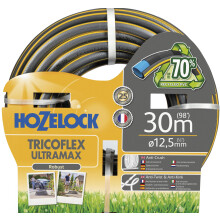 HOZELOCK - Ultramax Hose 12.5mm x 30 m, Up To 70% Recycled PVC, Robust, Weather-Resistant, Anti-Twist, Anti-Kink and Anti-Crush Hose, [7930P0000],