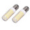 Lâmpada LED tipo milho BA15d10W dimerizável com luz natural (pacote com 2) 4