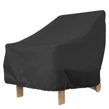 Garden Chair Covers Waterproof Heavy Duty 210D Oxford Fabric Outdoor Chair Covers Stackable Patio Chair Cover with Drawstring for Garden Lawn Stacking