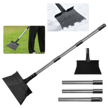 SDLDEER Multifunctional Garden Shovel, 28CM Heavy Duty Gardening Tools Scraper Long Handle, Outdoor Cleaning Spade, Lawn Edging Sapde, Patio Floor