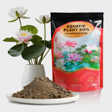GOTVUGE Aquatic Plant Soil & Aquarium Soil, Natural Organic Substrate for Water Plants - Safe for Fish, Nutrient-Rich Clay Base for Lotus & Water Lily