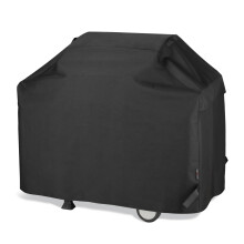 Unicook Barbecue Cover, Waterproof Heavy Duty Outdoor Gas Grill BBQ Cover with Air Vent, Fade and UV Resistant Oxford Fabric, Windproof, Fits Weber,