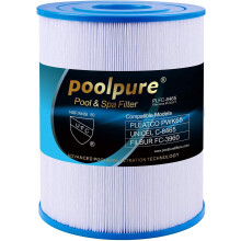 POOLPURE Hot Tub Filter Replacement for Unicel C-8465, Pleatco PWK65, Filbur fc-2390 Hot Springs Filter Spa filter (invoice available)