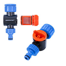 GR?NTEK Tap/Hose Water Filter, Garden Water Filter, Filter Quick Removal in 2 seconds, for 1/2 inch and 3/4 inch Tap, Universal Quick Connection.