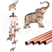 Wind Chime, Elephant Wind Chimes, Elephant Gifts, Outdoor Decorations Wind Chime, Vintage Commemorative Wind Chimes Gift For Mom And Woman, Elephant
