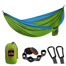 Anortrek Outdoor Hammock 1-Person 280x140 cm [250kg Load Capacity] Ultra-Light Camping Accessory with Tree Straps, Breathable Nylon Travel Hammock for