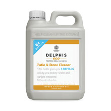 Delphis Eco Patio & Stone Cleaner 2 Litre Refill | Indoor & Outdoor Use | Eco Friendly Patio Cleaner | Removes deep stains, moss, algae, black spots,