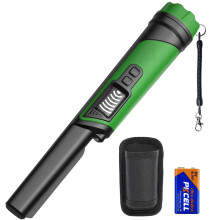 DR.?TEK Metal Detector Pinpointer, IP68 Fully Waterproof Handheld Pin Pointer with LCD Screen, Innovative Interference Cancellation Function, Higher