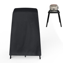 Cover for Ninja Woodfire Outdoor Oven OO101 Series on Its Stand, Pizza Oven Cover with Bottom Fixing Band, Weather Resistant Pizza Oven Accessories,