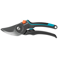 Gardena Secateurs PremiumCut Pro Fresh Wood, Bypass, 24 mm Cutting Diameter, ErgoTec Handle with Soft Grip, Precision-Ground Steel Blades,