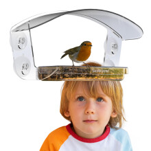 Window Bird Feeders with Strong Suction Cups - Jacobi Jayne? Sky Deck? Clear Window Bird Feeder - Bird Feeder for Window - Watch Birds Close Up With