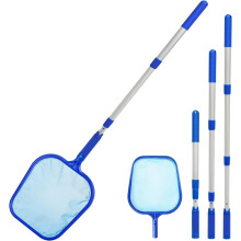SUDS-ONLINE Swimming Pool Net, Leaf Skimmer with Telescopic Handle for Pools and Spas