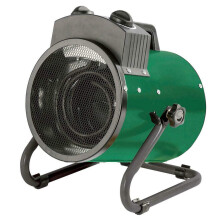LightHouse 3 kW Greenhouse & Workshop Heater IP24 ? Thermostatic Control, Fan, Multi-Use Heating for Medium to Large Spaces