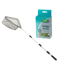 Blagdon 8915 Telescopic Folding Adjustable Pond Fish Fine Mesh Net, Aluminium Pole and Easy-Grip Rubber Handle, Space Saving, Easy Storage, Lock