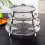 Stainless Steel Steamer Rack Silver 1 Pc Multiple Sizes 4