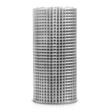 Jordbrux Galvanized Wire Mesh - 200mm x 6m Rodent Proofing Wire Metal Mesh, Welded Rat Mesh to Stop Rodent Animals, Mice & Mouse Access, for Filling