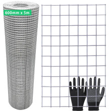 Rodent Proofing Wire Mesh Roll Galvanized Wire Metal Mesh 600mm x 5m, Stop & Prevent Mice & Mouse Access, Filling In Gaps Around The Home & Garden