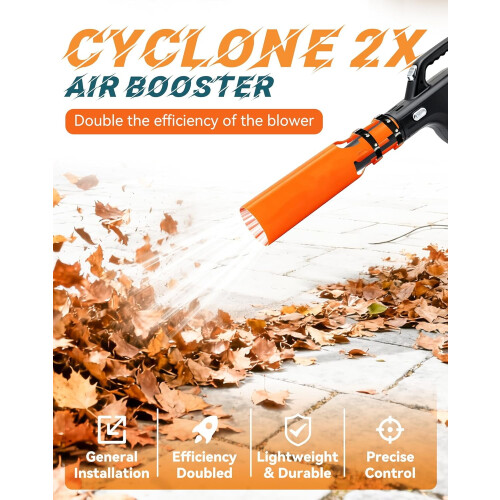 Cyclone2x Air Booster do dmuchaw do liści – dysza 2–4 cale 1