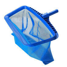 Flexzion 20" Pool Net Skimmer - Leaf Rake for Swimming Pool with Fine Mesh Net Catcher 15" Deep - Heavy Duty Pool Skimmer Net Replacement for Standard