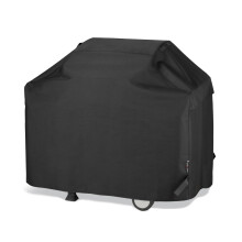 Unicook Barbecue Cover, Waterproof Heavy Duty Outdoor Gas Grill BBQ Cover with Air Vent, Fade and UV Resistant Oxford Fabric, Windproof, Fits Weber,