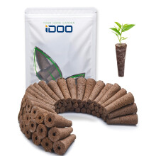 iDOO 60 Pcs Replacement Grow Sponges, Hydroponics Growing System, Hydroponics, Seed Starter Pods Kits Hydroponic Sponges Compatible Hydroponic Growing