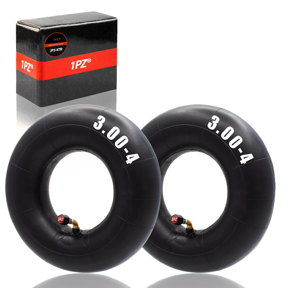 1Pz Uk3-4Tb 2 Pack Of 3.00-4 3.00 X 4 (260 ? 85) 10" X 3" Inner Tube Replacement For Sack Barrow Trolley Mobility Scooter Wheel Tyre Tire